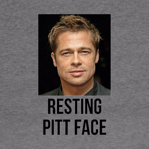 Resting Pitt Face by DAPFpod